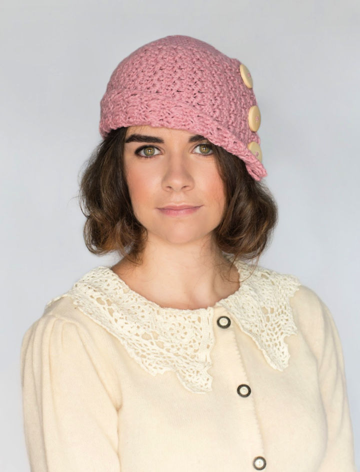 25 Free Crochet Cloche Hat Patterns (Full Pattern)