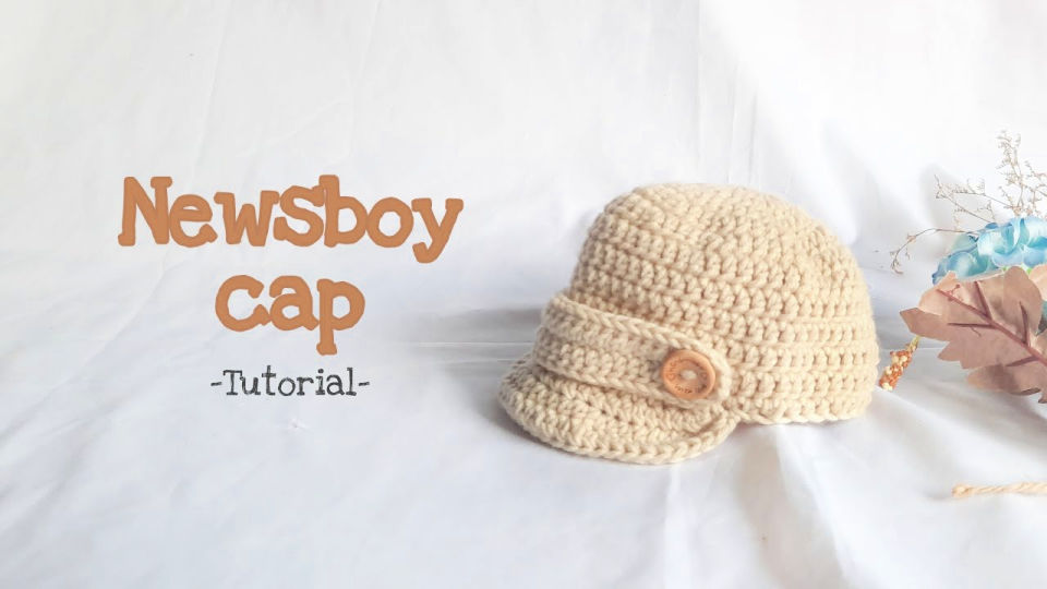 20 Free Crochet Newsboy Hat Patterns (Cap Pattern) Blitsy