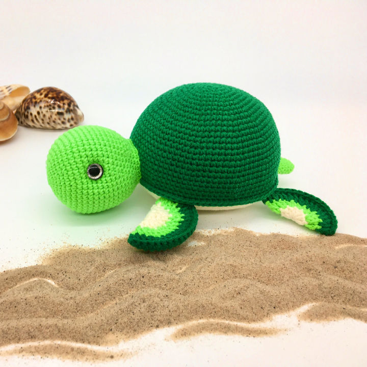 25 Free Crochet Turtle Patterns - How To Crochet A Timmy The Turtle Free Pattern 