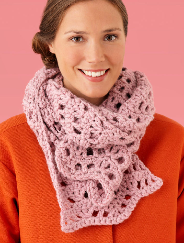 25 Free Lacy Crochet Scarf Patterns (Lace Scarf Pattern)