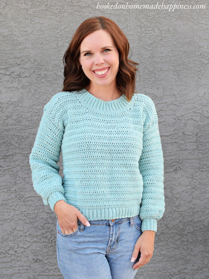 50 Free Crochet Sweater Patterns for Beginners - Blitsy