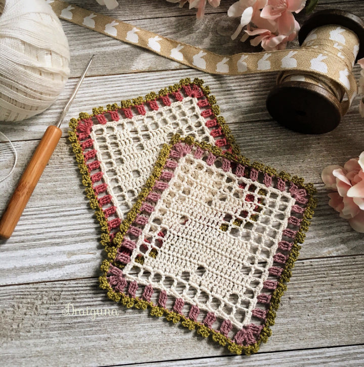 25 Easy and Free Filet Crochet Patterns for Beginners - Blitsy