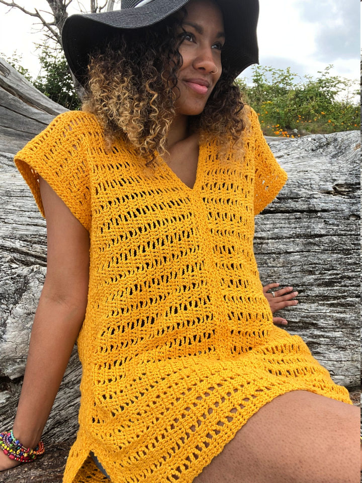 25 Crochet Beach Cover up Patterns (Free PDF Pattern) - Blitsy