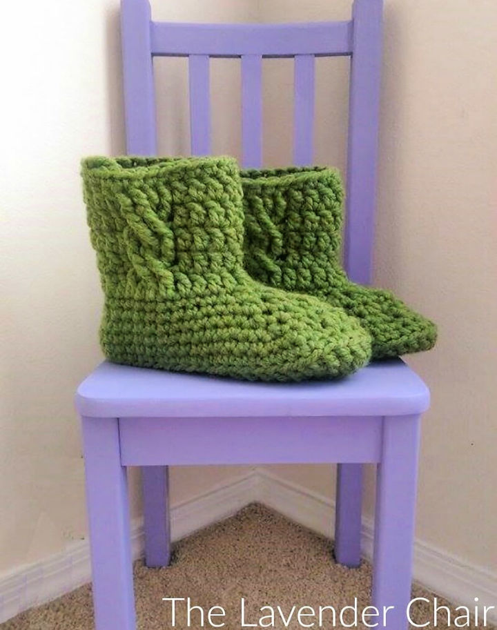 crochet boots pattern