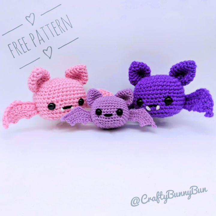 25 Free Crochet Bat Patterns: Amigurumi Pattern - Blitsy