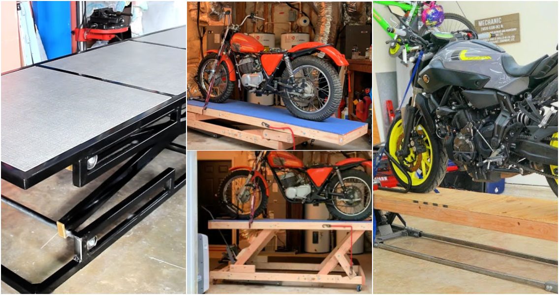 DIY Motorcycle Lift Plans - Blitsy