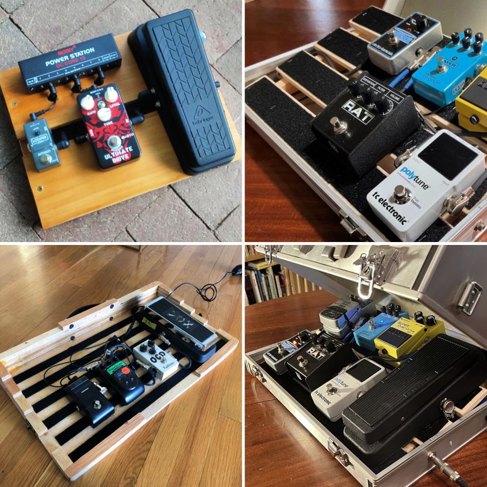 DIY Pedalboard To Organize Your Guitar Pedals Blitsy