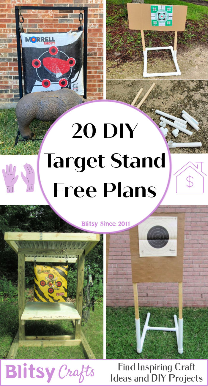 DIY Target Stand for Shooting Practice - Blitsy