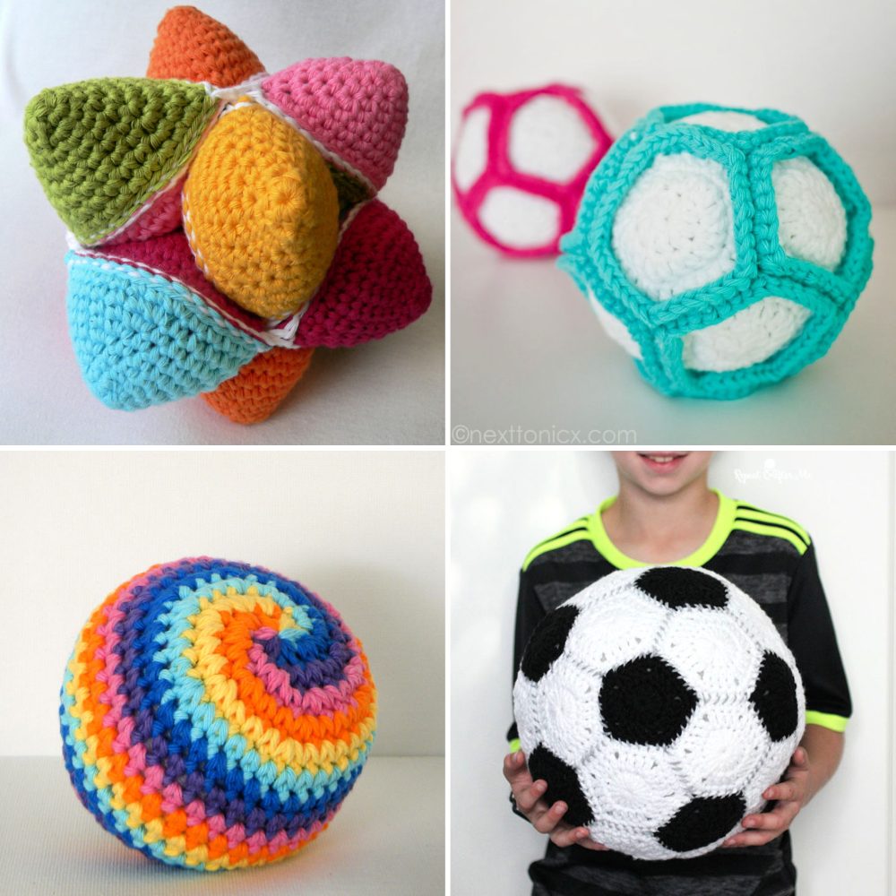 25 Free Crochet Ball Patterns (How to Crochet a Sphere) - Blitsy