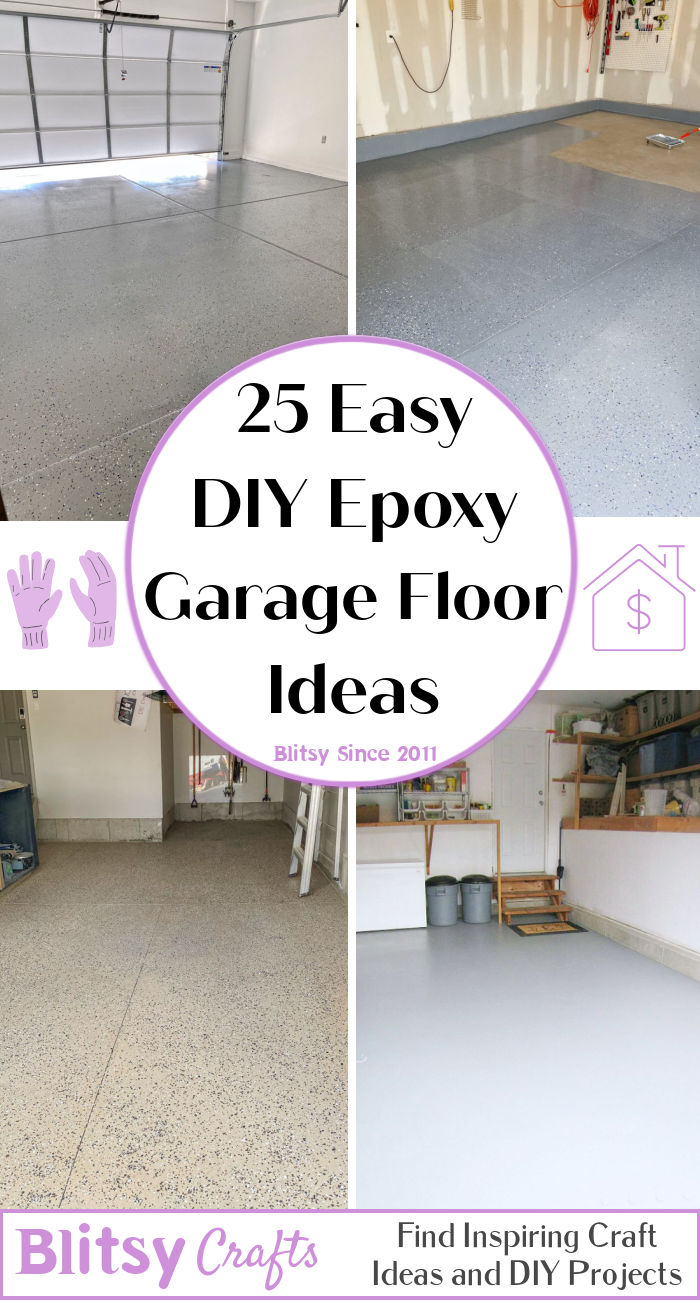Stunning DIY Epoxy Garage Floor - Blitsy