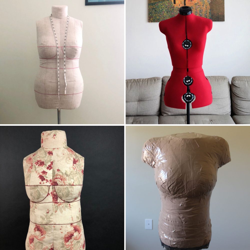 DIY Custom Dress Form Pattern - Blitsy