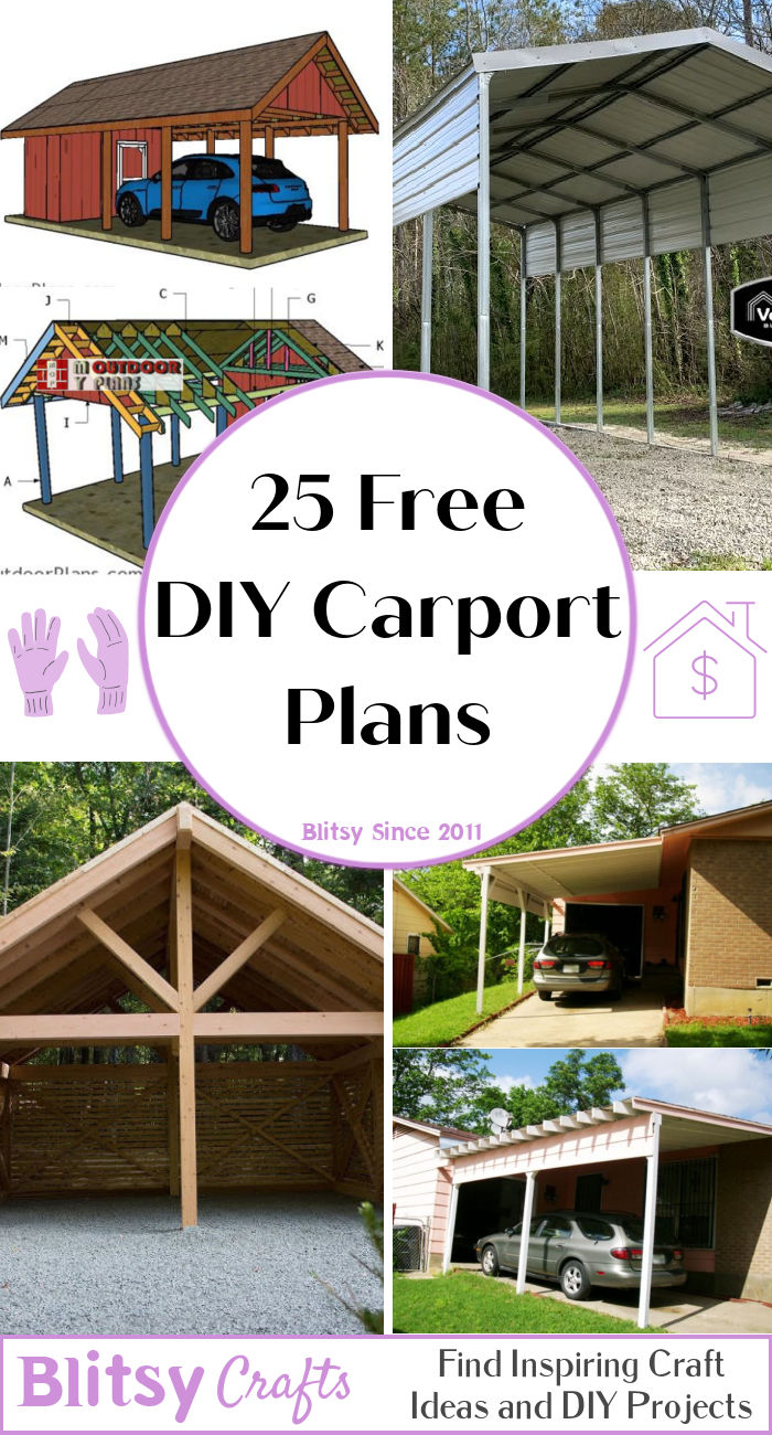 DIY Carport on A Budget - Blitsy