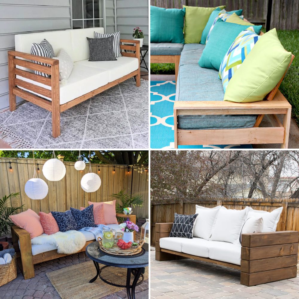 DIY Outdoor Couch - Step by Step Instructions - Blitsy