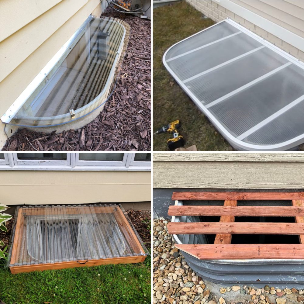 DIY Window Well Cover to Protect Your Basement - Blitsy