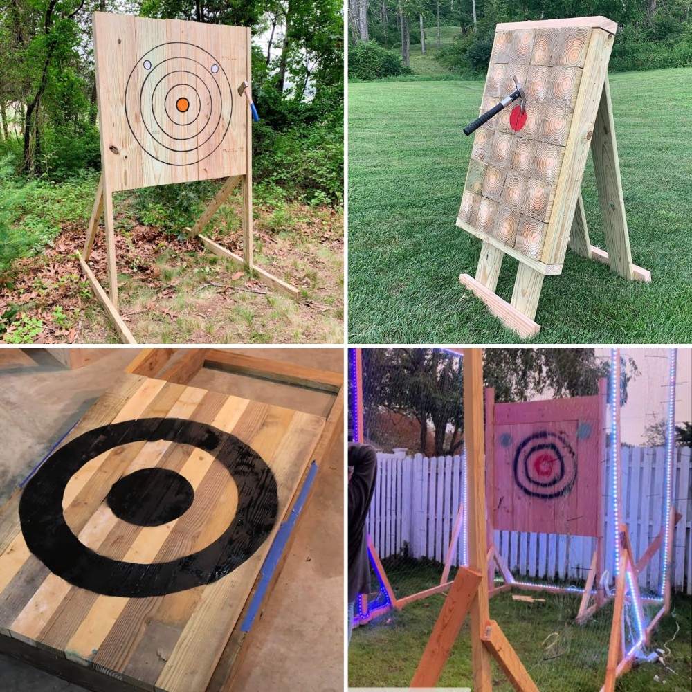 DIY Axe Throwing Target - Step by Step Instructions - Blitsy