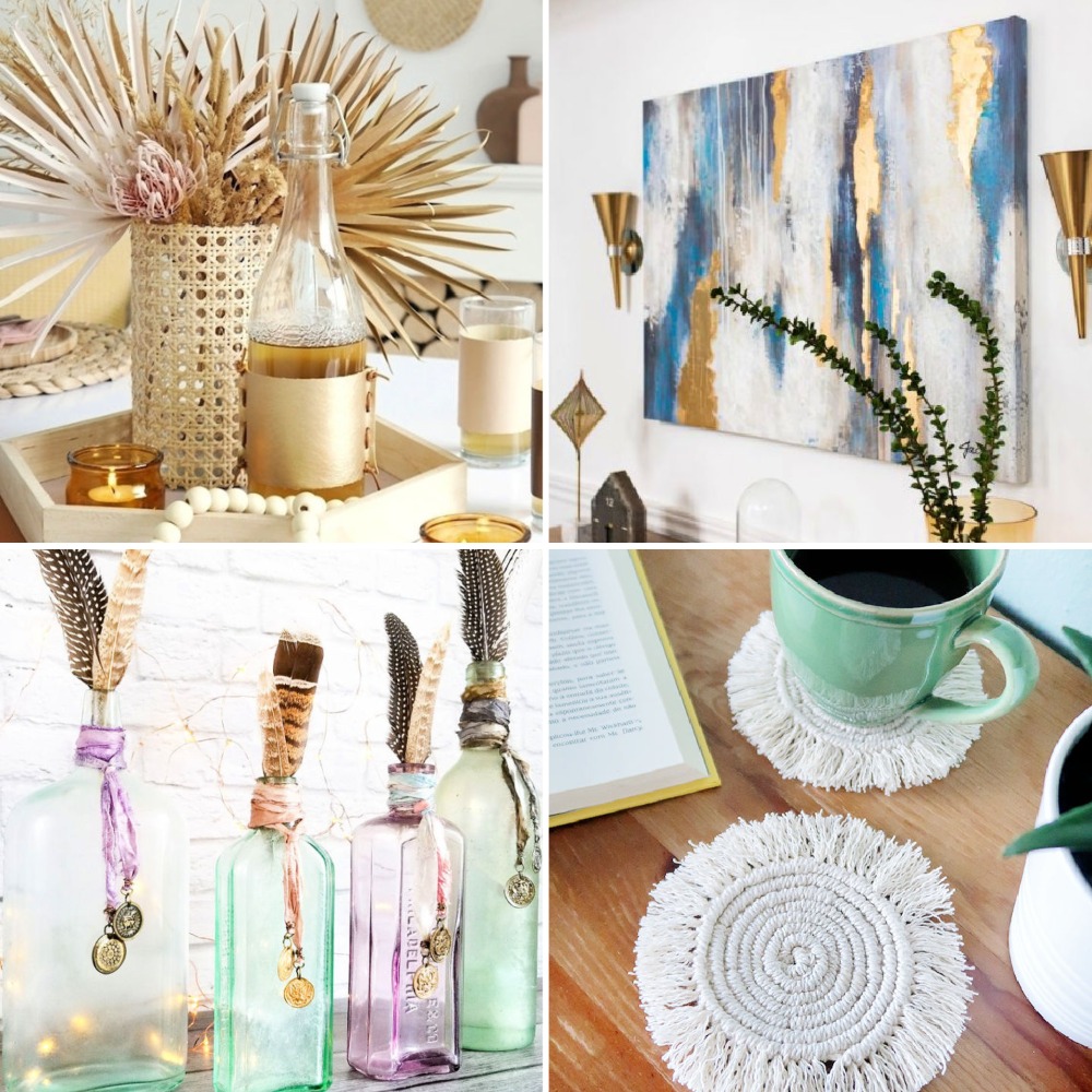 40 DIY Boho Decor Ideas on A Budget - Blitsy