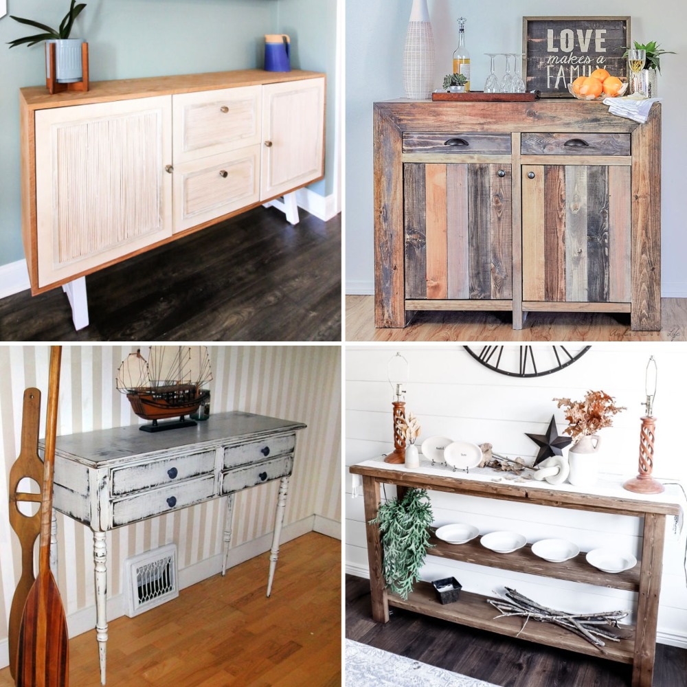 DIY Sideboard Plans to Upgrade Your Home Decor Blitsy