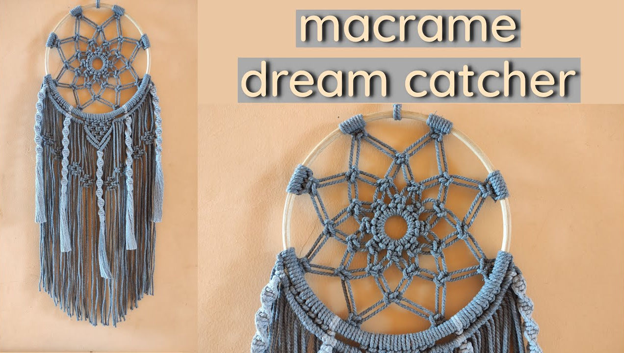 DIY Macrame Dream Catcher - Step by Step Instructions - Blitsy