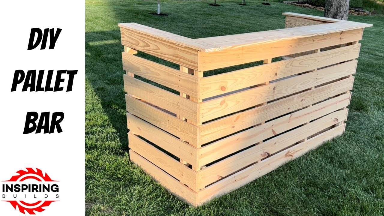 DIY Pallet Bar On a Budget - Blitsy