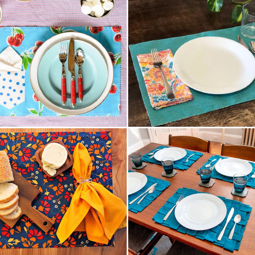 DIY Placemats - Step by Step Instructions - Blitsy