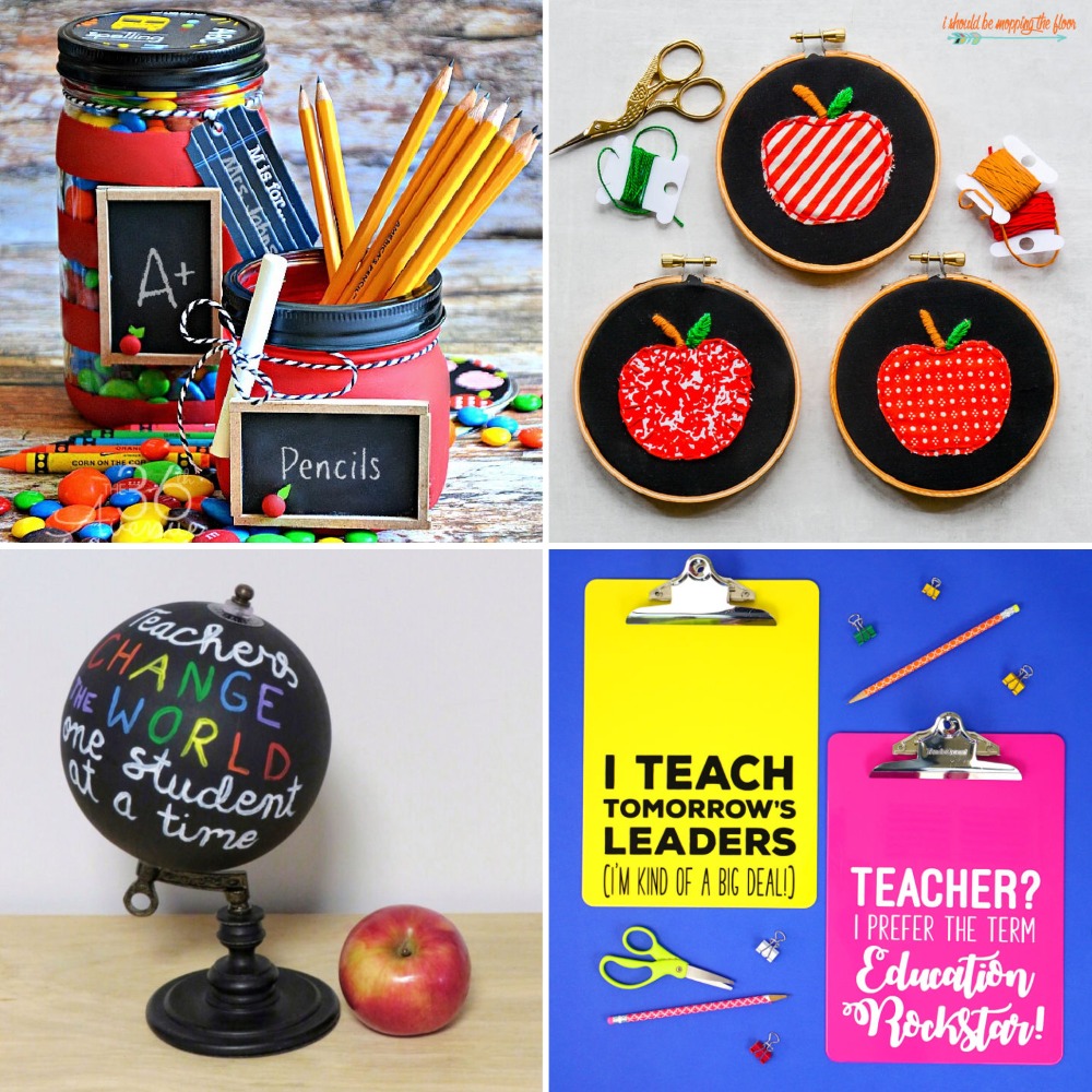 30 Easy DIY Teacher Appreciation Gifts - Blitsy