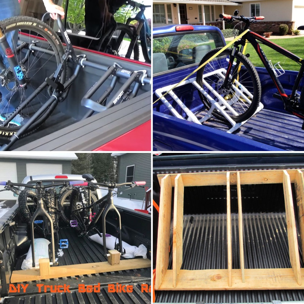 Easy DIY Truck Bed Bike Rack - Blitsy