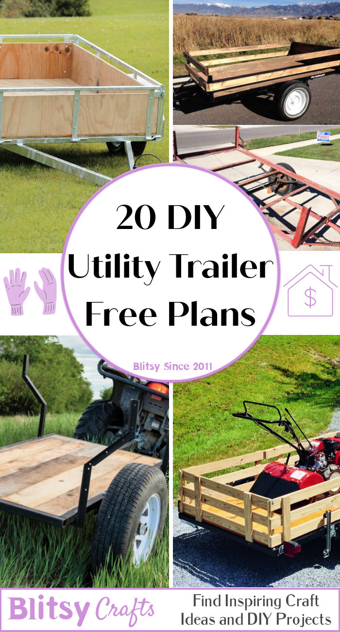 DIY Utility Trailer Step by Step Instructions Blitsy