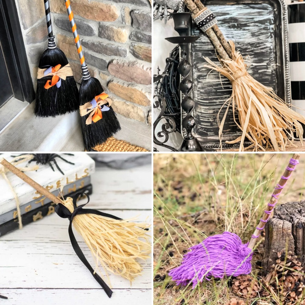 DIY Witch Broom Step by Step Instructions Blitsy