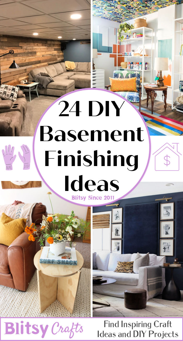 24 Creative Finished Basement Ideas and Designs - Blitsy