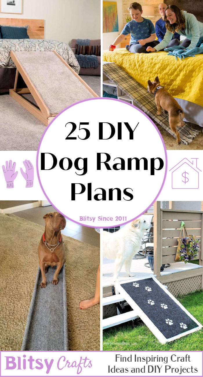 DIY Dog Ramp (25 Free Plans) - Blitsy