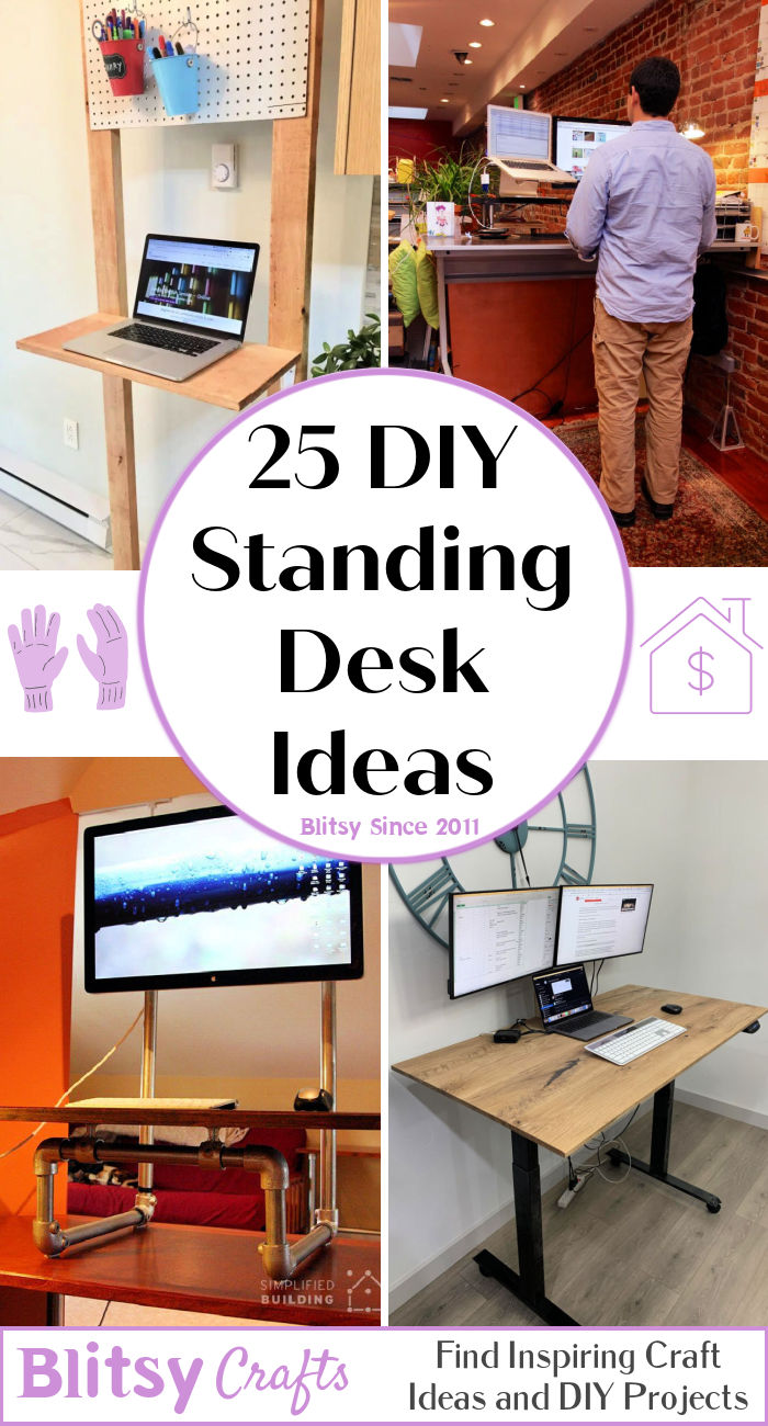 25 Homemade Diy Standing Desk Plans To Build Your Own Blitsy 0492