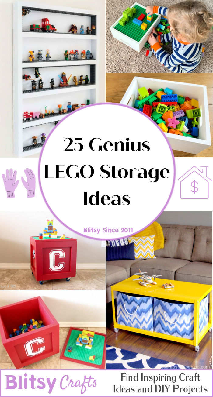 25 Unique Lego Storage Ideas and Organizer ideas - Blitsy