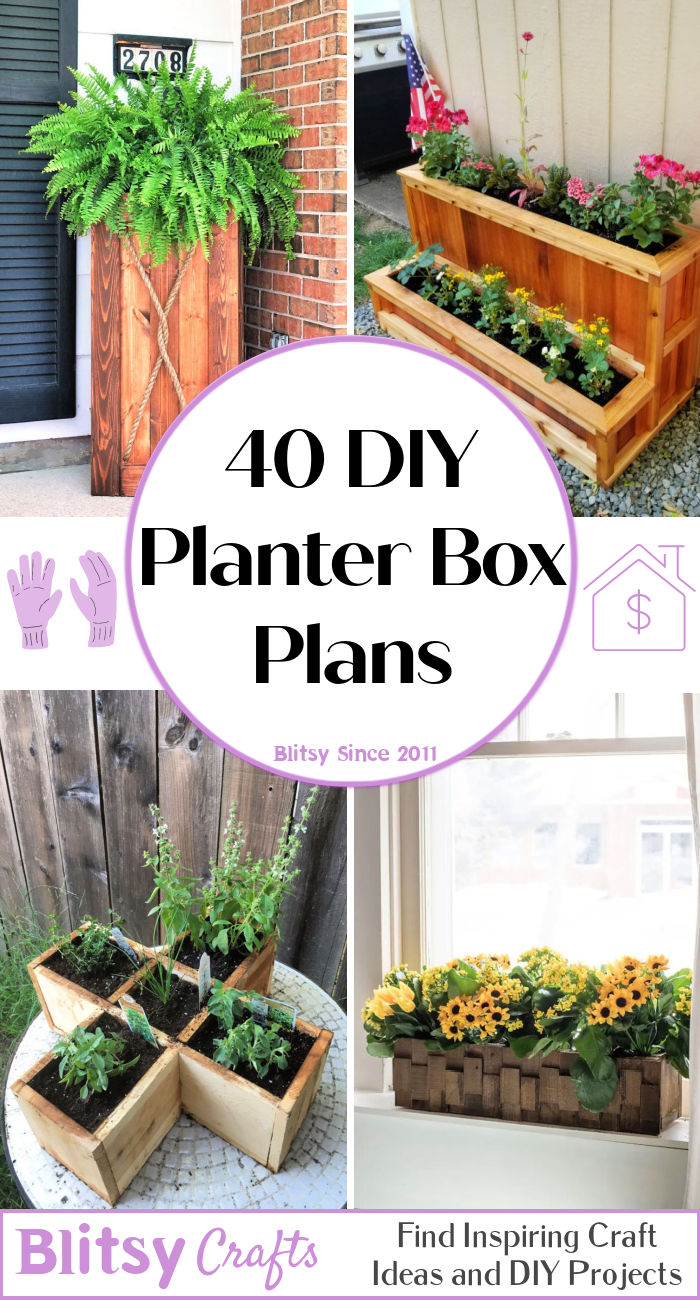 Free Diy Planter Box Plans With Detailed Instructions