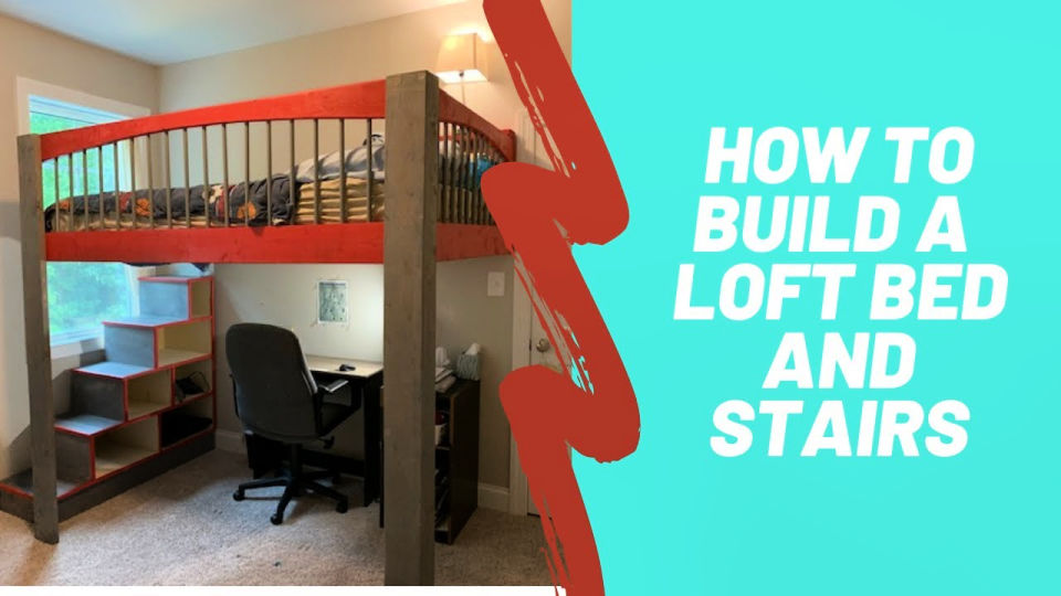 30 Free DIY Loft Bed Plans For Kids And Adults - Blitsy