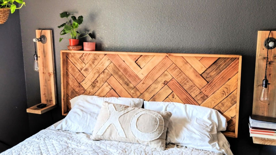 40 DIY Pallet Headboard Ideas with Instructions Blitsy