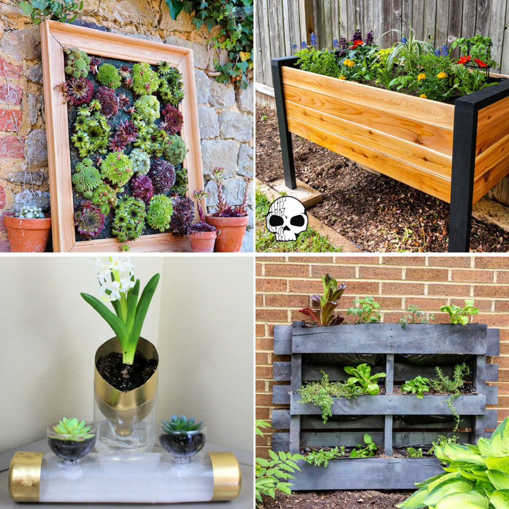 30 Beautiful Diy Planters You Can Make From Scratch - Blitsy