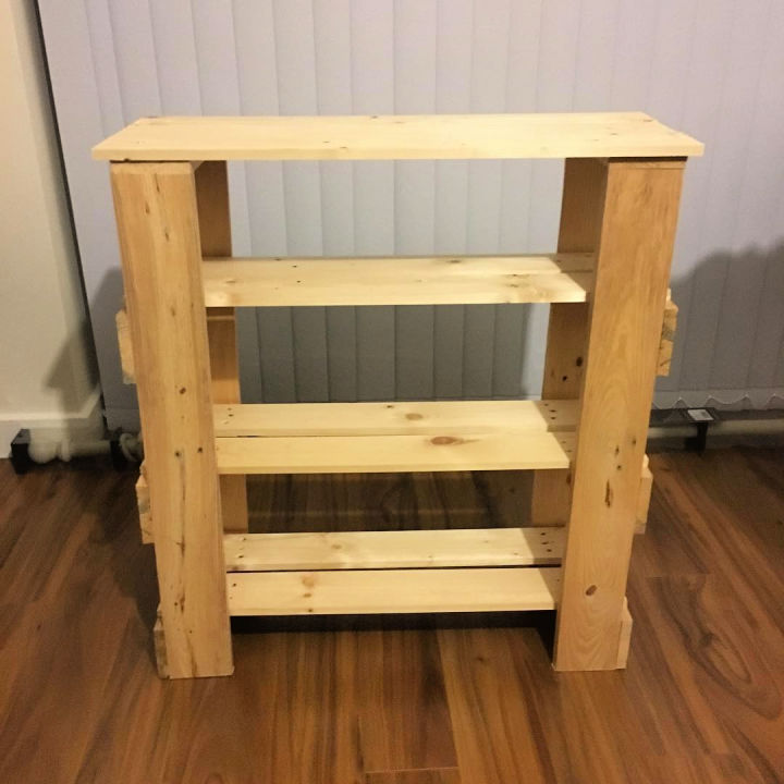 25 Wooden Pallet Shoe Rack Ideas and Plans - Blitsy