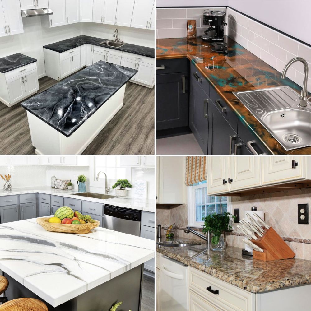 DIY Epoxy Countertops - Step by Step Instructions - Blitsy