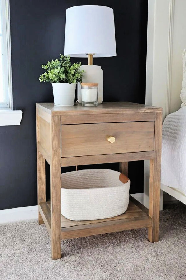 40 Best DIY Nightstand Ideas with Free Plans Blitsy