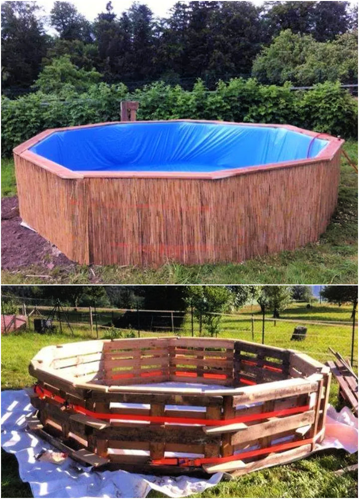 15 DIY Pallet Pool Ideas That You Can Build at 0 Blitsy