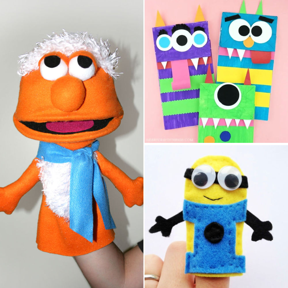 30 Creative DIY Puppet Ideas To Make A Puppet For Your Kids