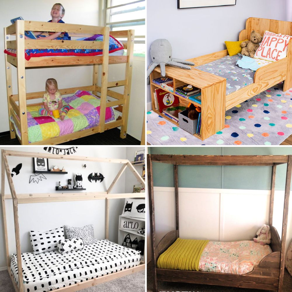 DIY Toddler Bed (25 Ideas) - Blitsy