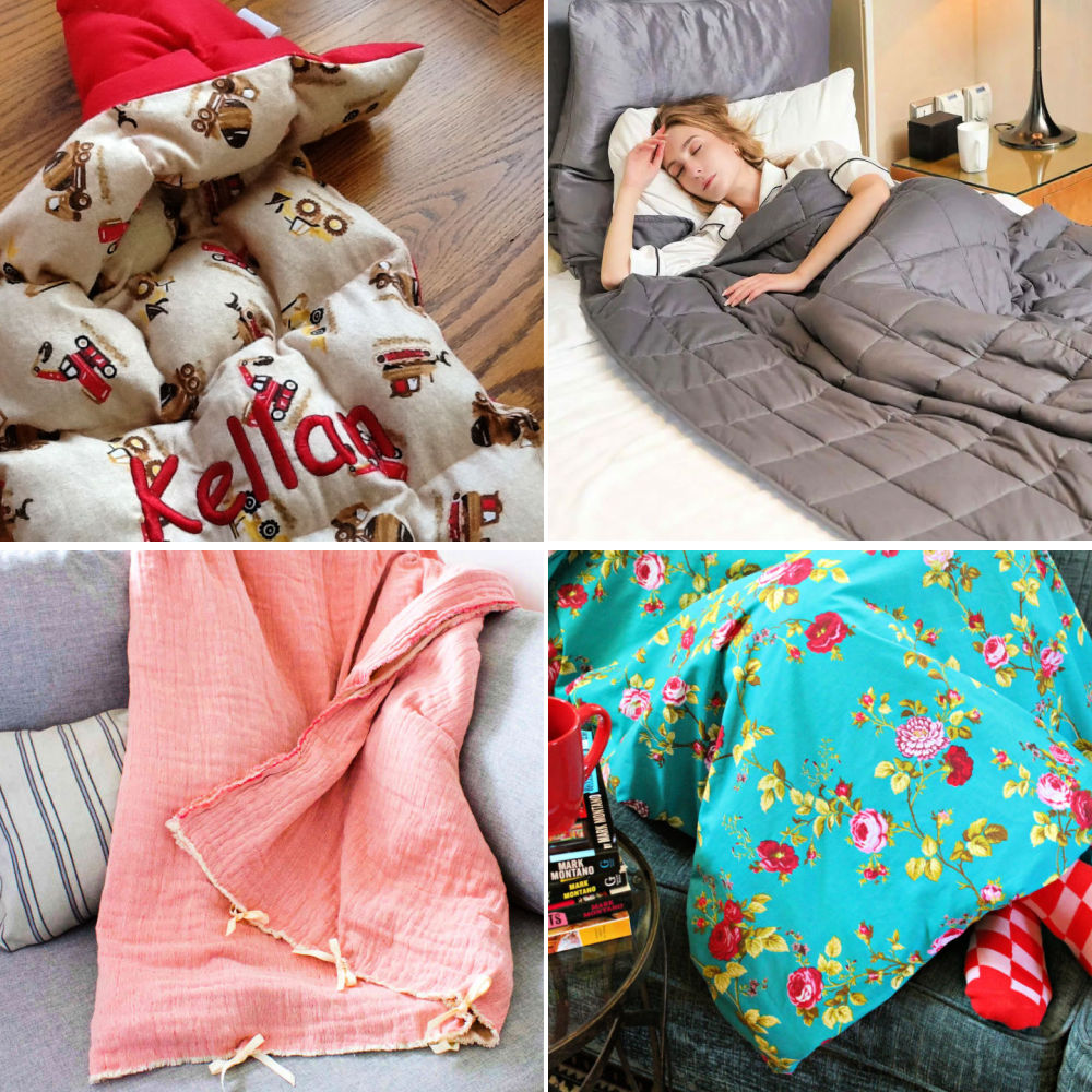25 Best DIY Weighted Blanket Ideas To Make Blitsy
