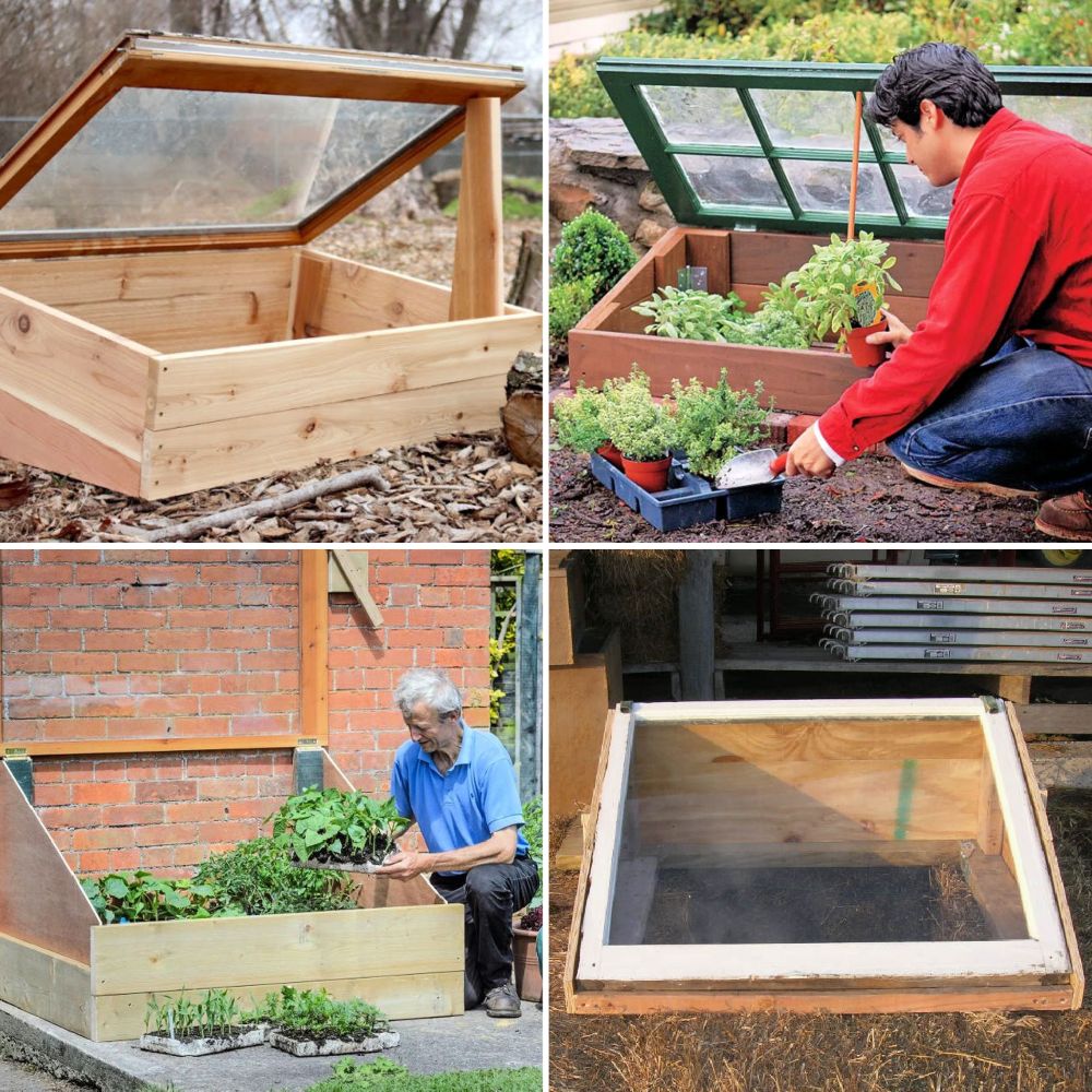 18 DIY Cold Frame Plans To Build - Blitsy