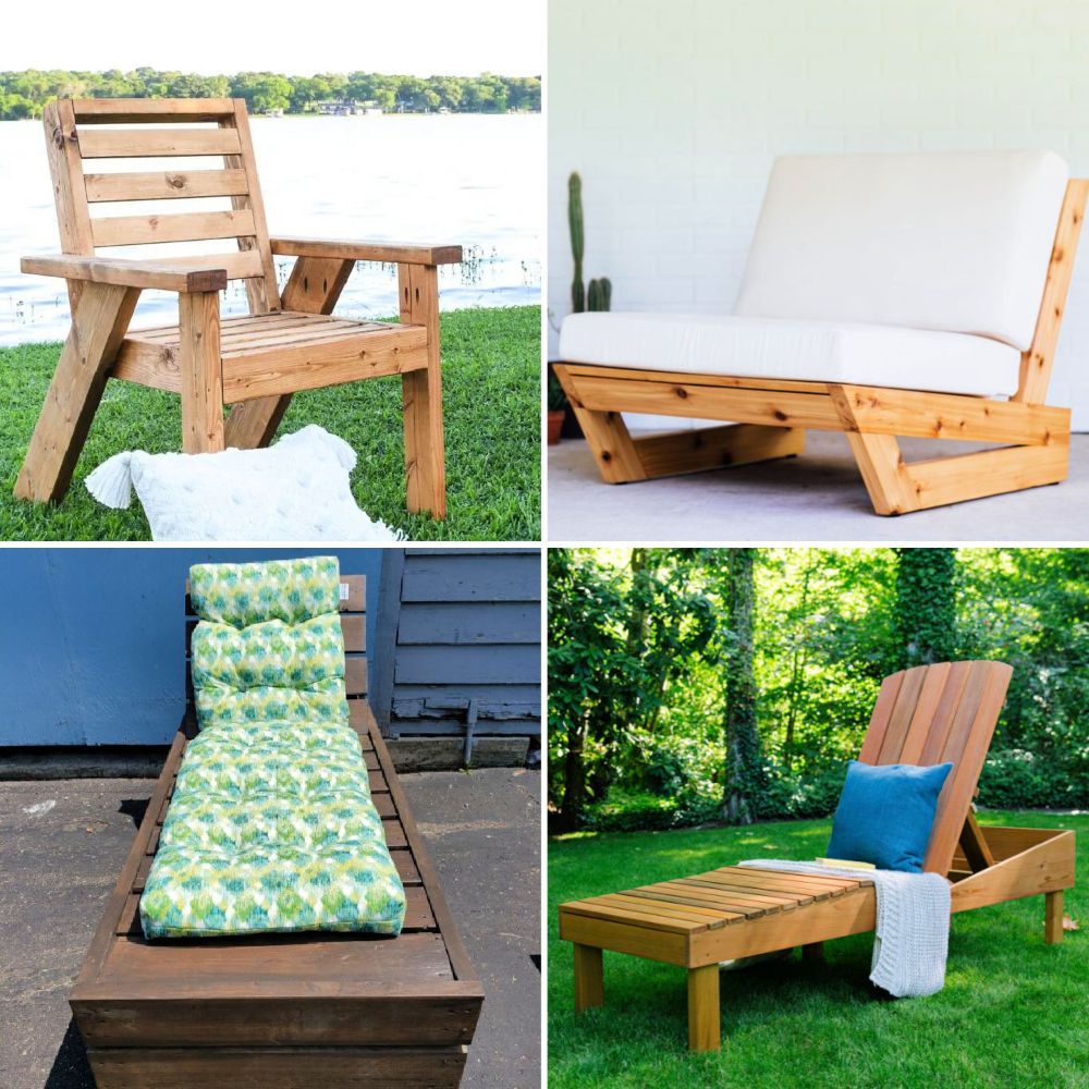 25 Free Diy Chaise Lounge Plans With