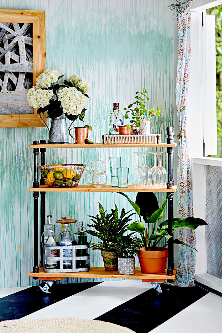 25 Inexpensive DIY Bar Cart Ideas Anyone Can Make - Blitsy