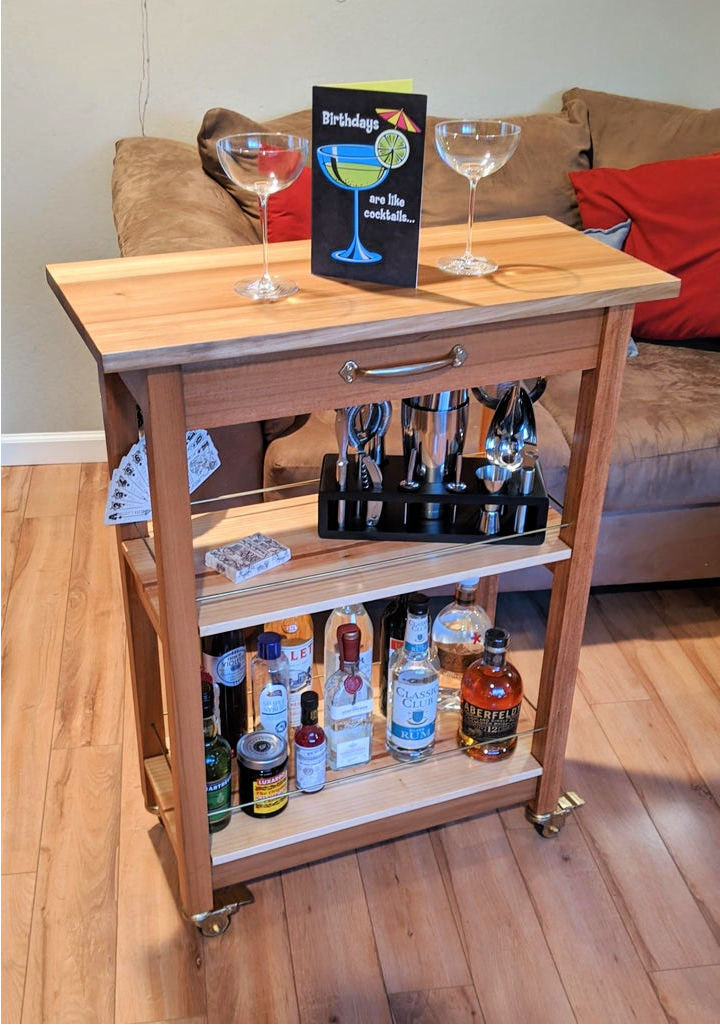 25 Inexpensive DIY Bar Cart Ideas Anyone Can Make Blitsy