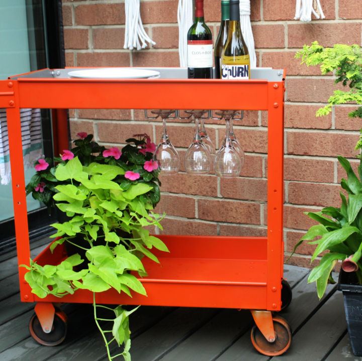 25 Inexpensive DIY Bar Cart Ideas Anyone Can Make Blitsy