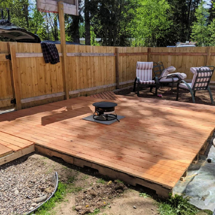40 Cheap DIY Pallet Deck Ideas To Save Money Blitsy