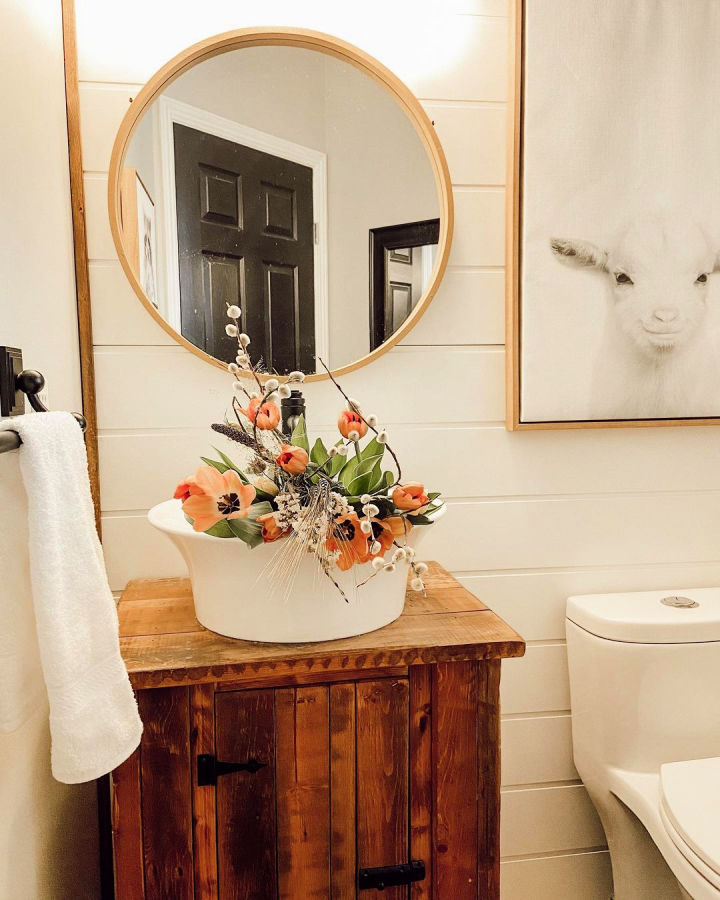 10 DIY Woden Pallet Vanity Plans and Ideas Blitsy